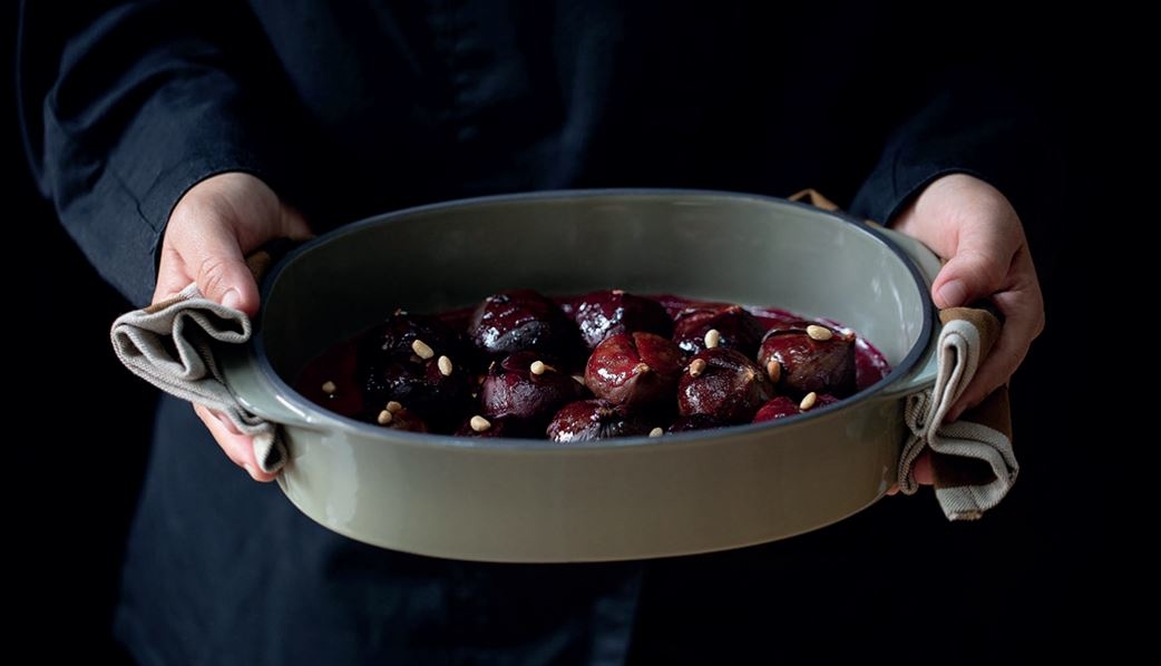 Staub - Plat à tarte en céramique 30cm - Cerise