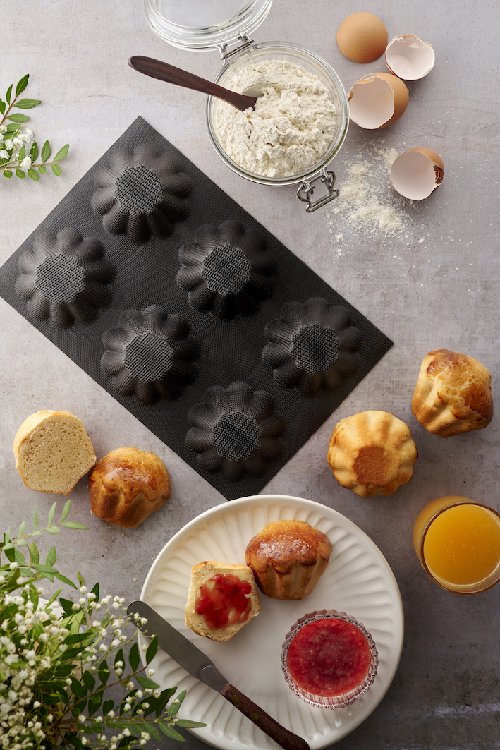 Moule à Mini-Muffins en silicone - Guy Demarle